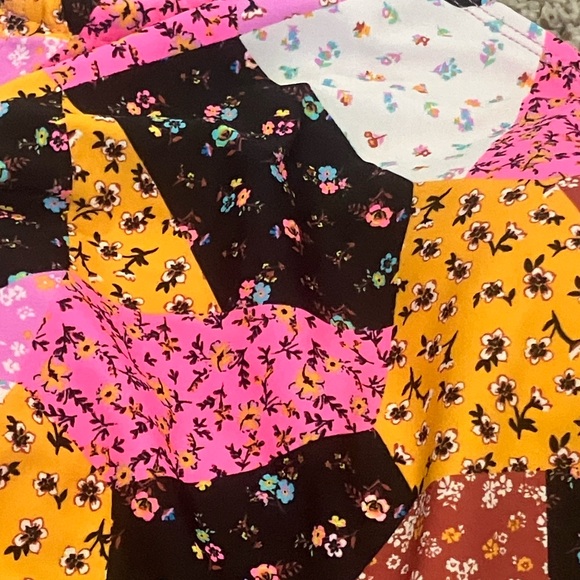 Juniors patchwork bandanna halter bikini top - Picture 8 of 9